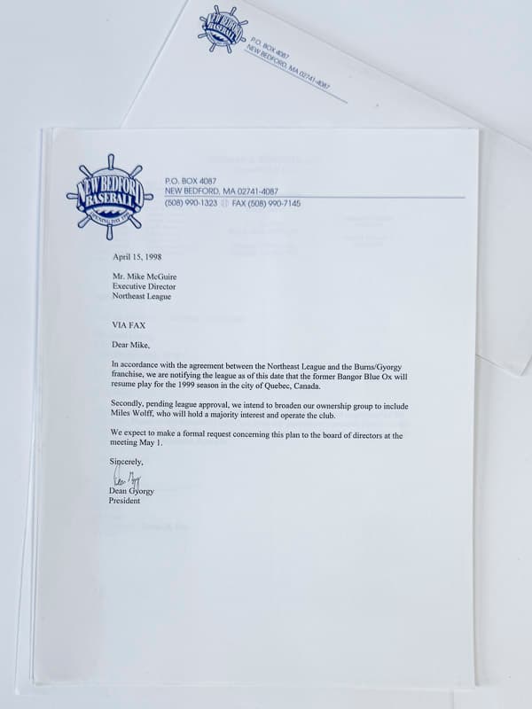Lot: End-of-Era Correspondence
