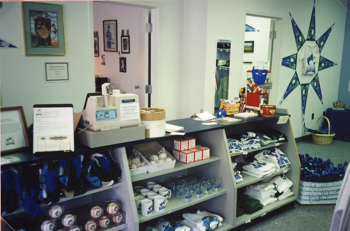 Downtown store merch