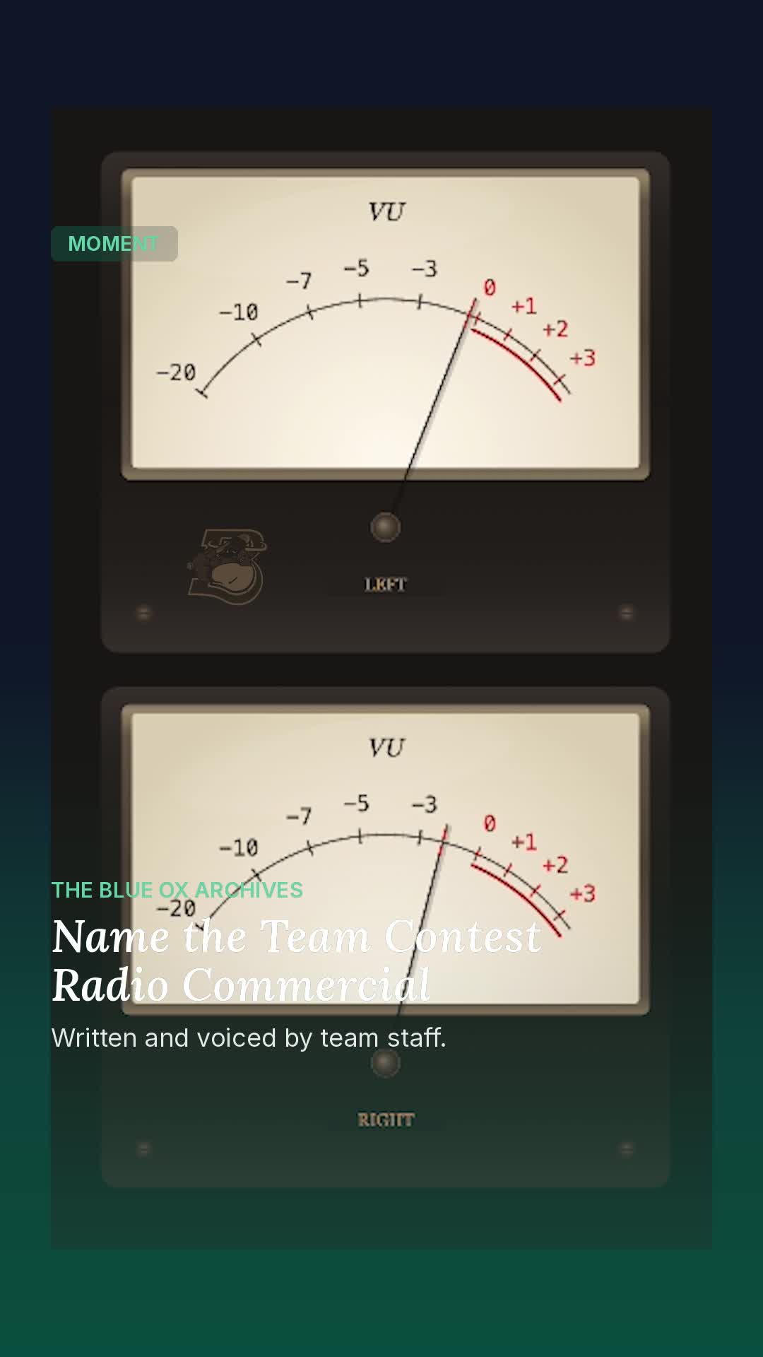 Team Name Radio Spot