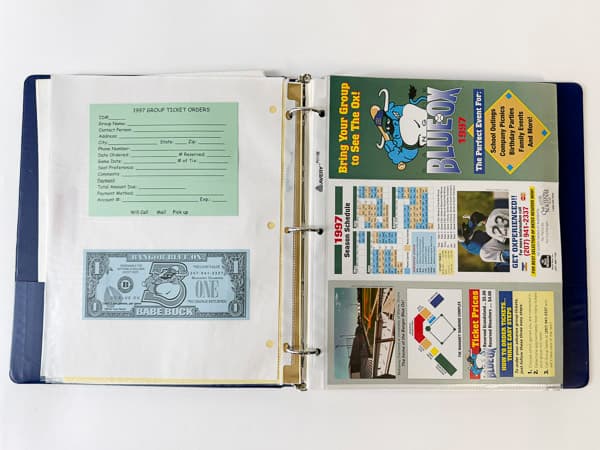 Blue Binder: "Bangor Blue Ox Marketing Efforts"